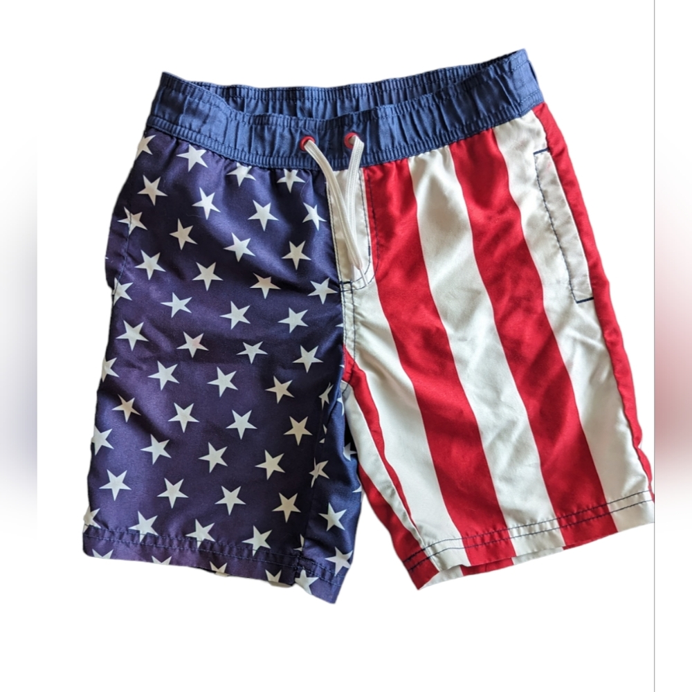 Crazy 8 Swim Trunks Boys XS Vacation Travel Resortwear Beach Casual Preppy